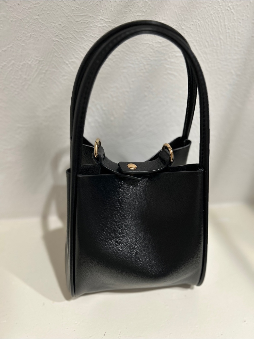 Anthropologie The Hollace Mini Tote in Black - Picture 2 of 4